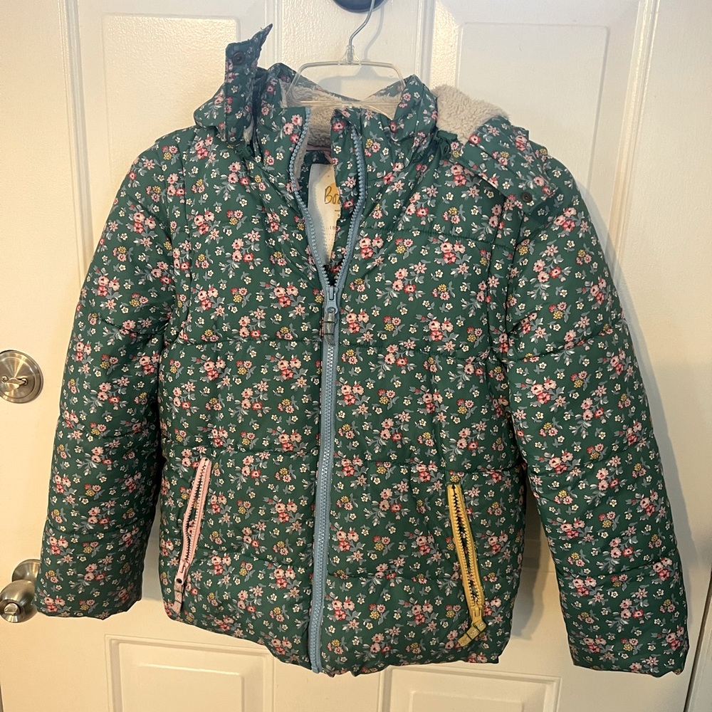 Mini Boden Girls Coat 9-10